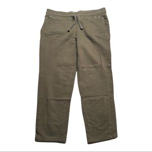 Women’s American Giant olive green sweat pants